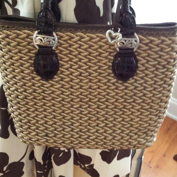 Brighton straw bag...great shape! - Picture 2 of 3